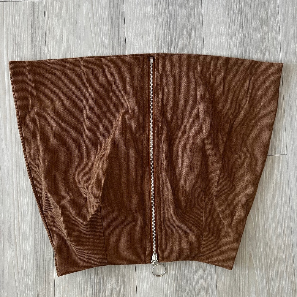 Brown skirt
